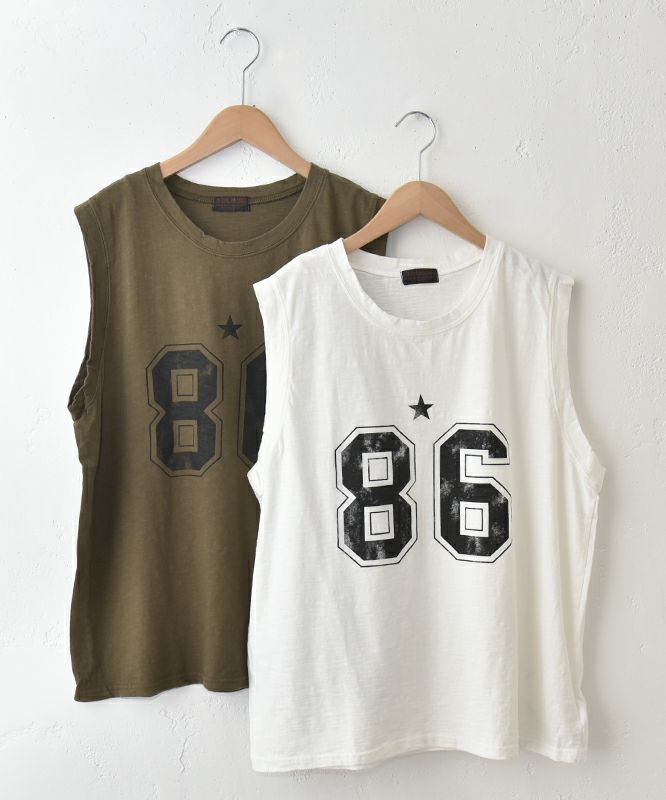 IN THE MARKET｜ノースリーブプリントカットソー [[C-2406]][C]