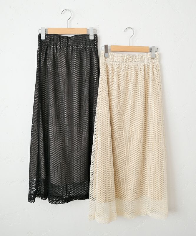 HUMS｜メッシュスカート [[500352]][C]