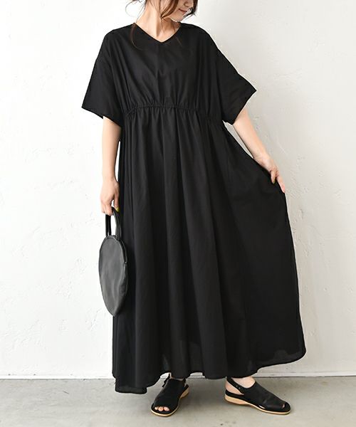 OMEKASI｜前絞りデザインワンピース [[hag-154]][C]OMEKASI｜前絞りデザインワンピース [[hag-154]][C]