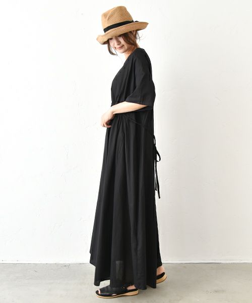 OMEKASI｜前絞りデザインワンピース [[hag-154]][C]OMEKASI｜前絞りデザインワンピース [[hag-154]][C]