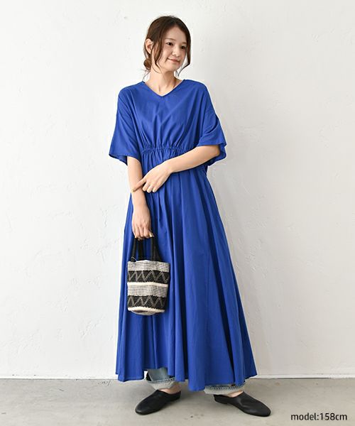 OMEKASI｜前絞りデザインワンピース [[hag-154]][C]