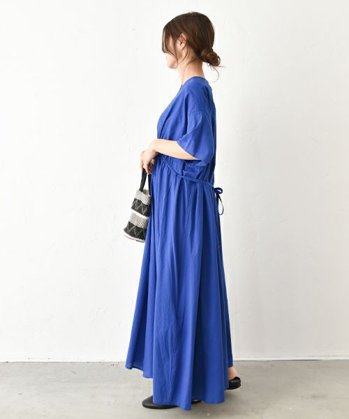 OMEKASI｜前絞りデザインワンピース [[hag-154]][C]