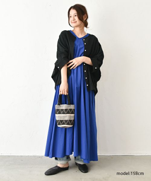 OMEKASI｜前絞りデザインワンピース [[hag-154]][C]