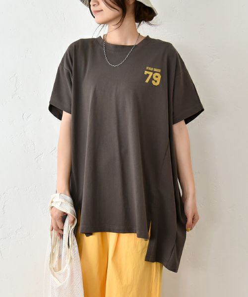 IN THE MARKET｜フレンチスリーブロゴカットソー [[C-2393]][C]