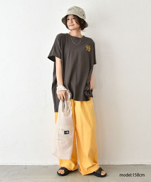 IN THE MARKET｜フレンチスリーブロゴカットソー [[C-2393]][C]