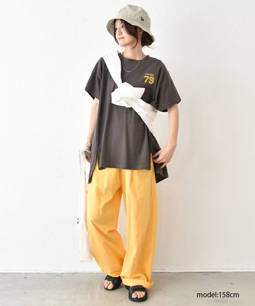 IN THE MARKET｜フレンチスリーブロゴカットソー [[C-2393]][C]