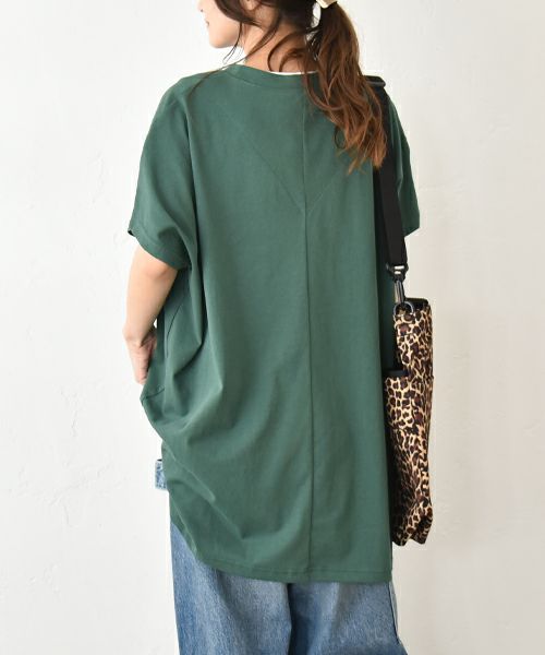 IN THE MARKET｜フレンチスリーブロゴカットソー [[C-2393]][C]