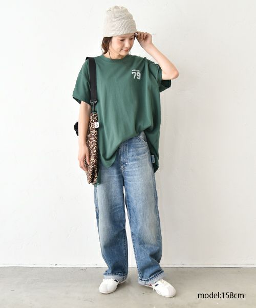 IN THE MARKET｜フレンチスリーブロゴカットソー [[C-2393]][C]