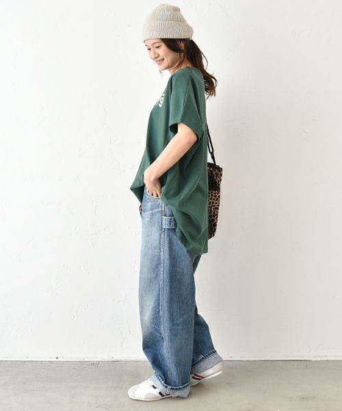 IN THE MARKET｜フレンチスリーブロゴカットソー [[C-2393]][C]