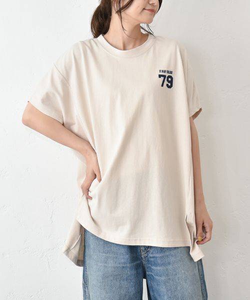 IN THE MARKET｜フレンチスリーブロゴカットソー [[C-2393]][C]