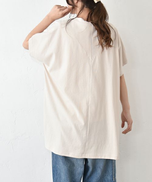 IN THE MARKET｜フレンチスリーブロゴカットソー [[C-2393]][C]