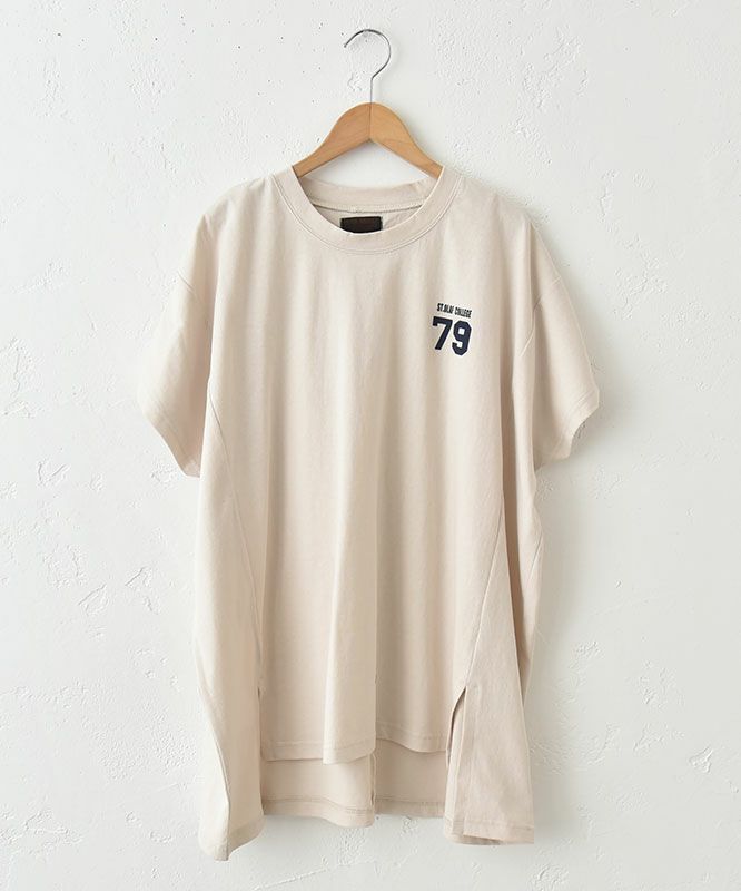 IN THE MARKET｜フレンチスリーブロゴカットソー [[C-2393]][C]