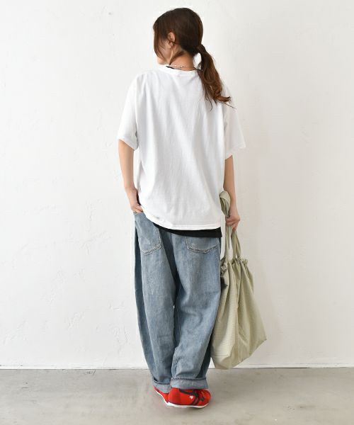 IN THE MARKET｜プリントTシャツ [[C-2413]][C]