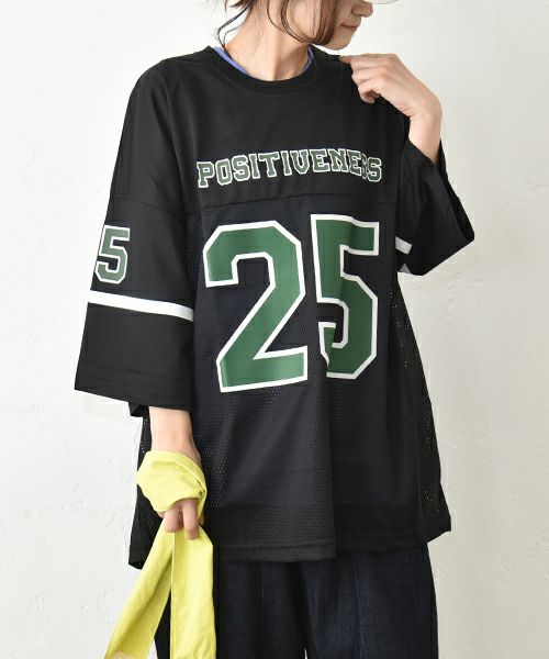 IN THE MARKET｜メッシュ素材フットボールプルオーバー [[C-2410]][C]