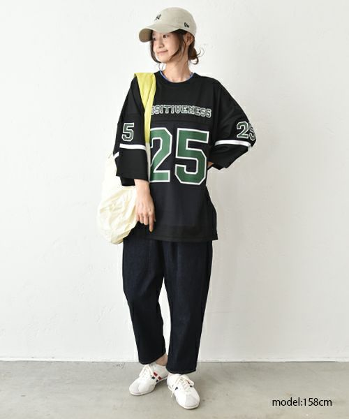 IN THE MARKET｜メッシュ素材フットボールプルオーバー [[C-2410]][C]