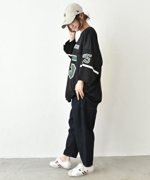 IN THE MARKET｜メッシュ素材フットボールプルオーバー [[C-2410]][C]