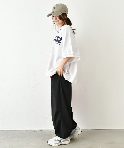 IN THE MARKET｜オーバーロゴTシャツ [[C-2412]][C]