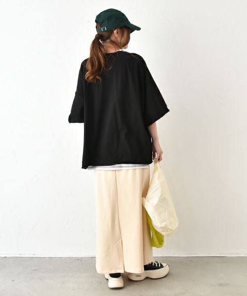 IN THE MARKET｜オーバーロゴTシャツ [[C-2412]][C]