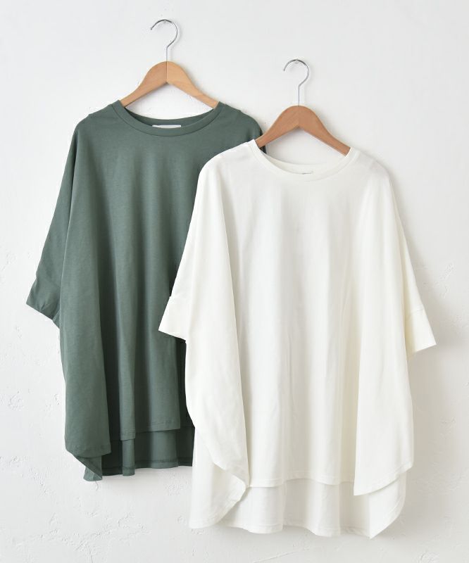  HUMS｜ポンチョカットソー [[52015152]][C]