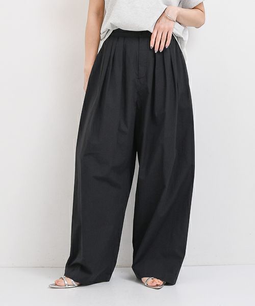 33℃｜ロゴストラップサスペンダーワイドパンツ [[gz5041901]][F