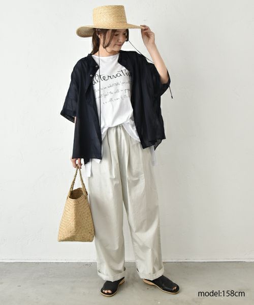 No18｜ツイルワイドボールパンツ [[CE1PT231008R]][C]