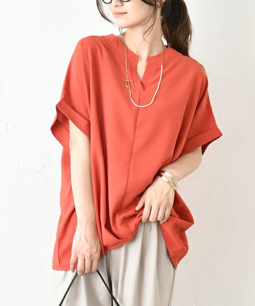 HUMS｜スキッパープルオーバー [[CJM-0002]][C]