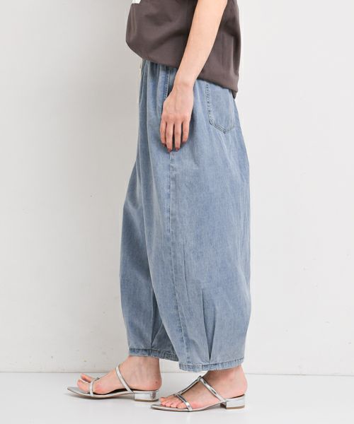 Hymn LIPA｜5ozデニムバルーンパンツ [[L2-709M]][F] | ma28