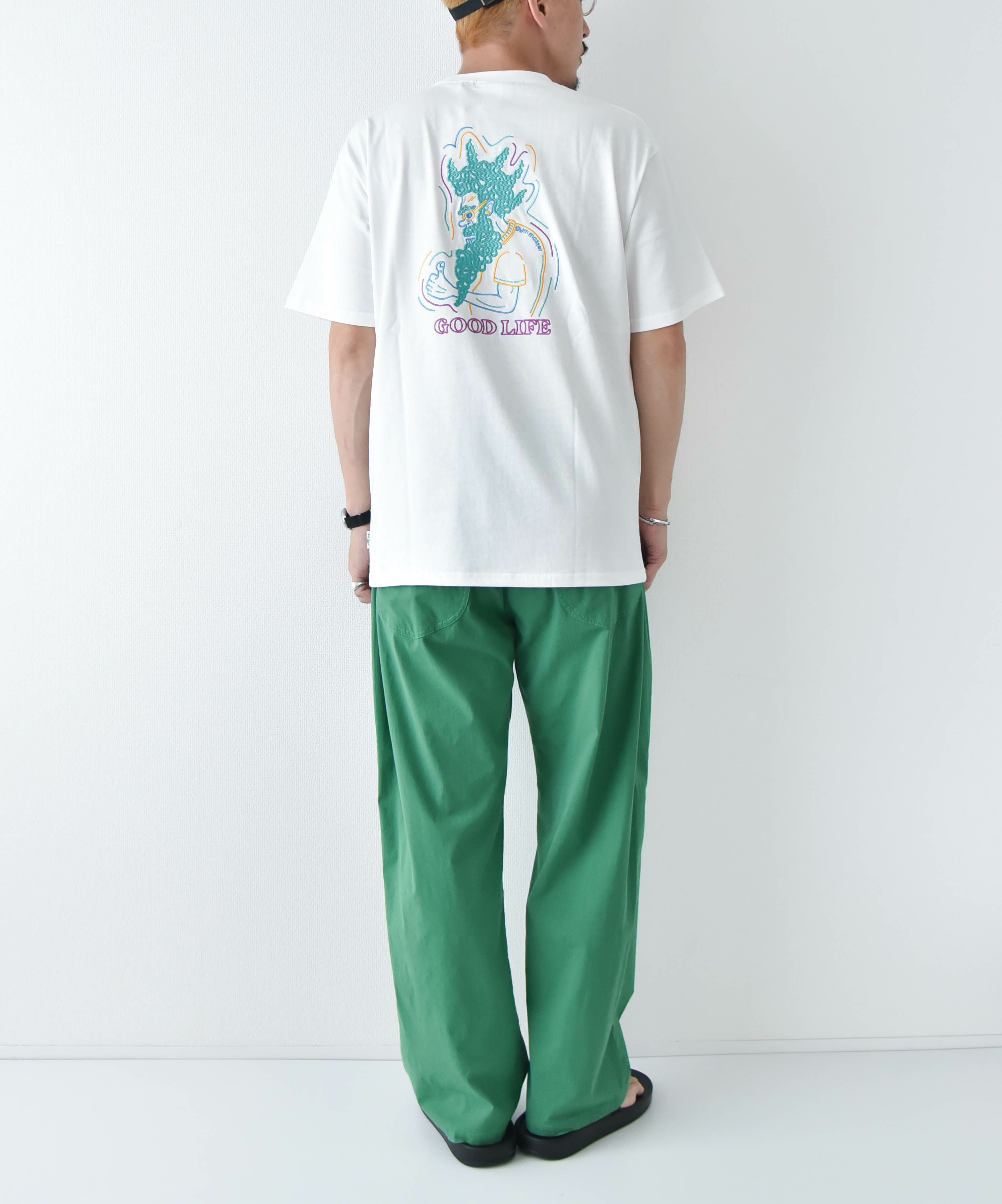 ジムマスター｜7.4oz GOOD LIFE 刺繍Tee [[G521795]][D]