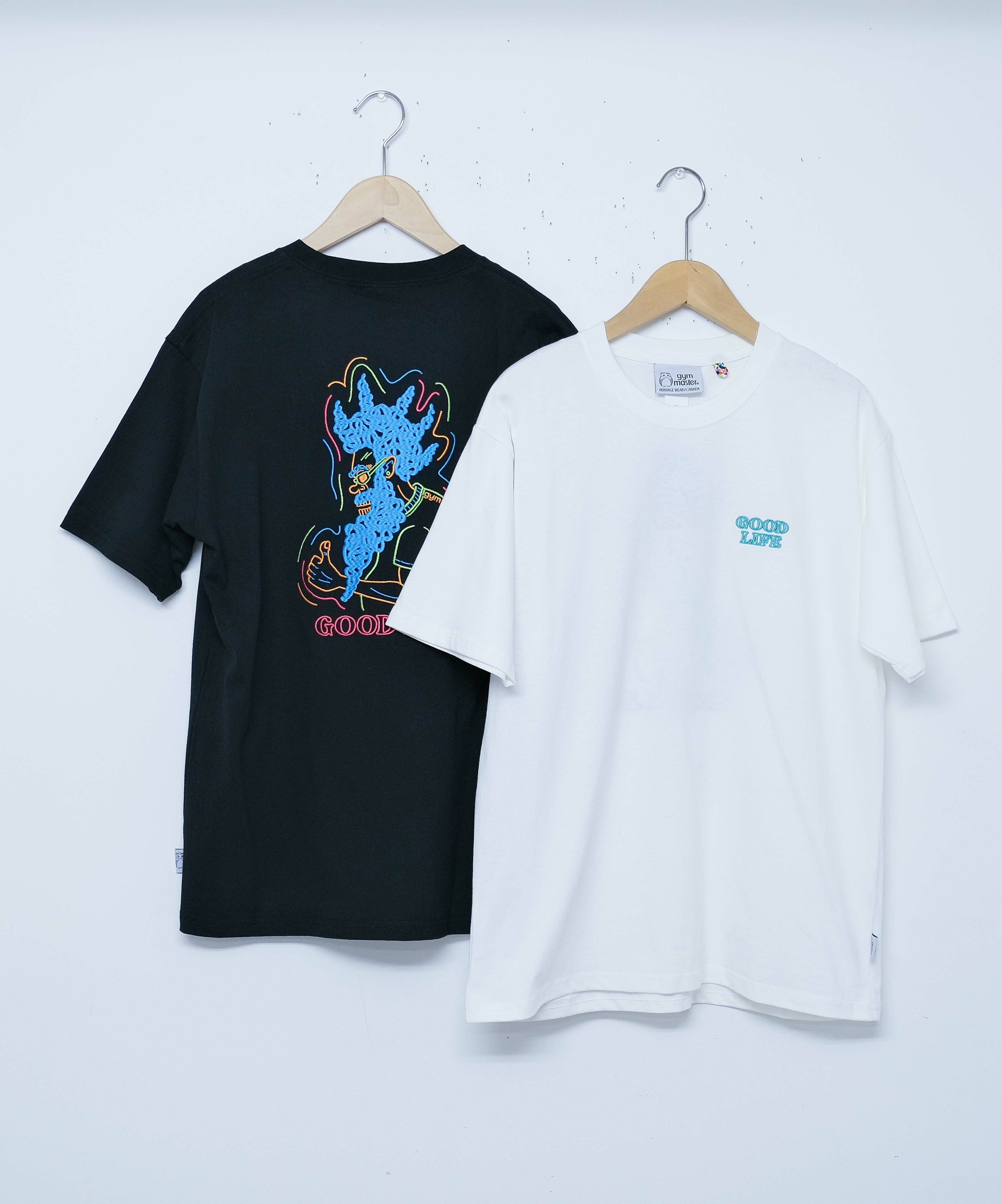 ジムマスター｜7.4oz GOOD LIFE 刺繍Tee [[G521795]][D]