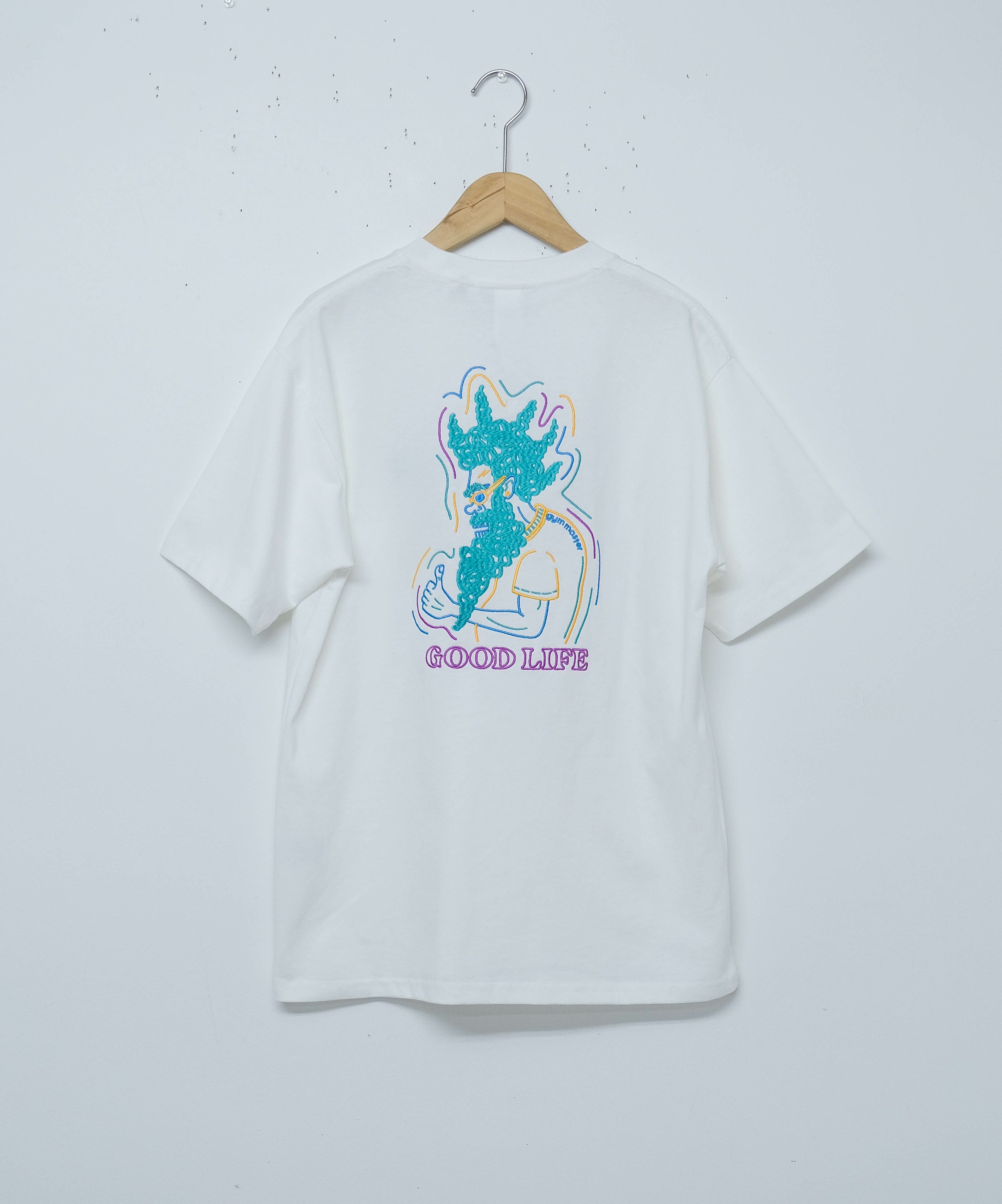 ジムマスター｜7.4oz GOOD LIFE 刺繍Tee [[G521795]][D]