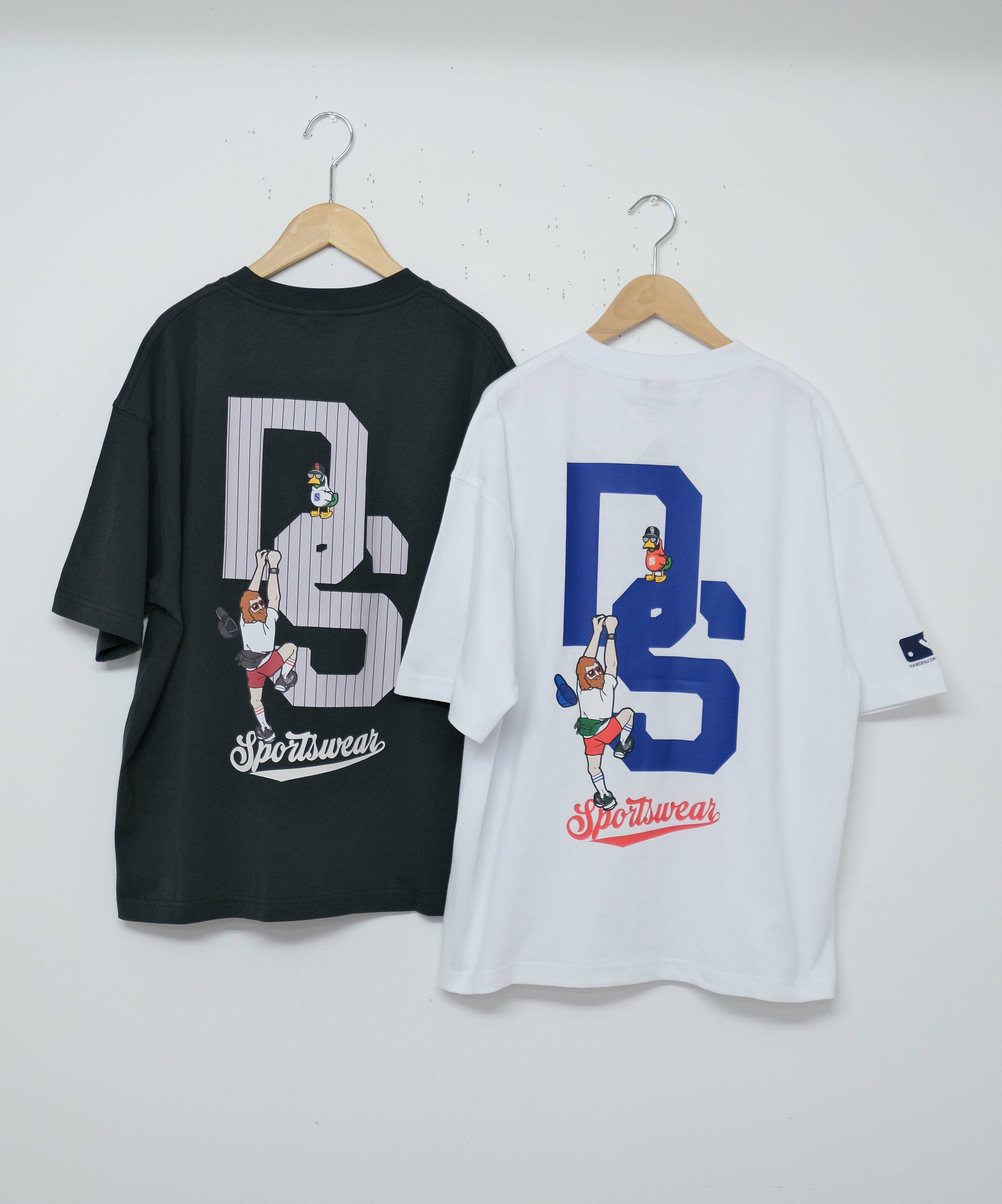 duckster｜吸水速乾天竺　リラックスフィットTee（TEAM LOGO) [[936402]][D]