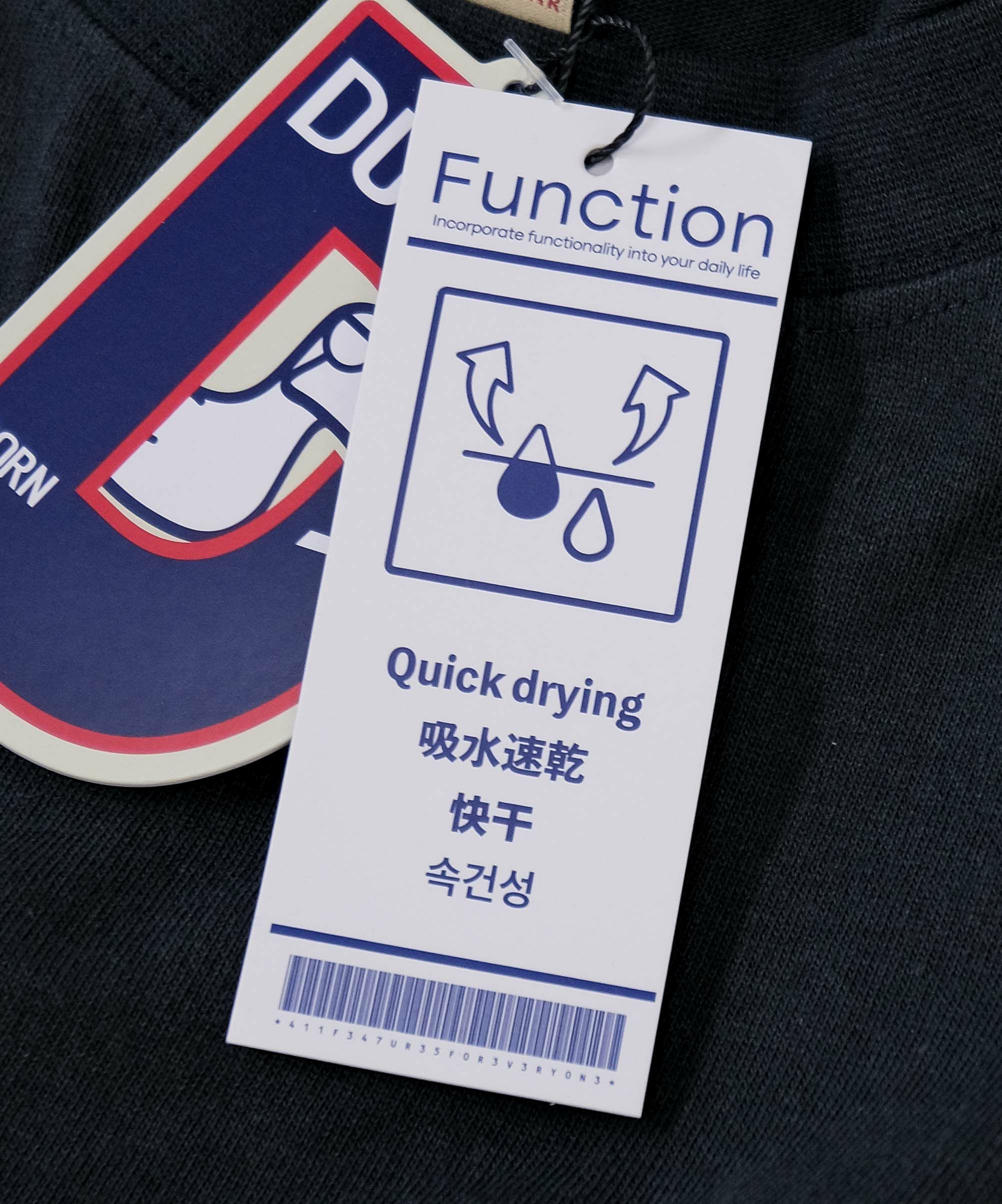 duckster｜吸水速乾天竺　リラックスフィットTee（TEAM LOGO) [[936402]][D]