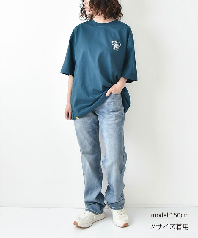 day standard｜接触冷感ストレッチデニム　レギュラーストレートパンツ [[X2-127A]][D]