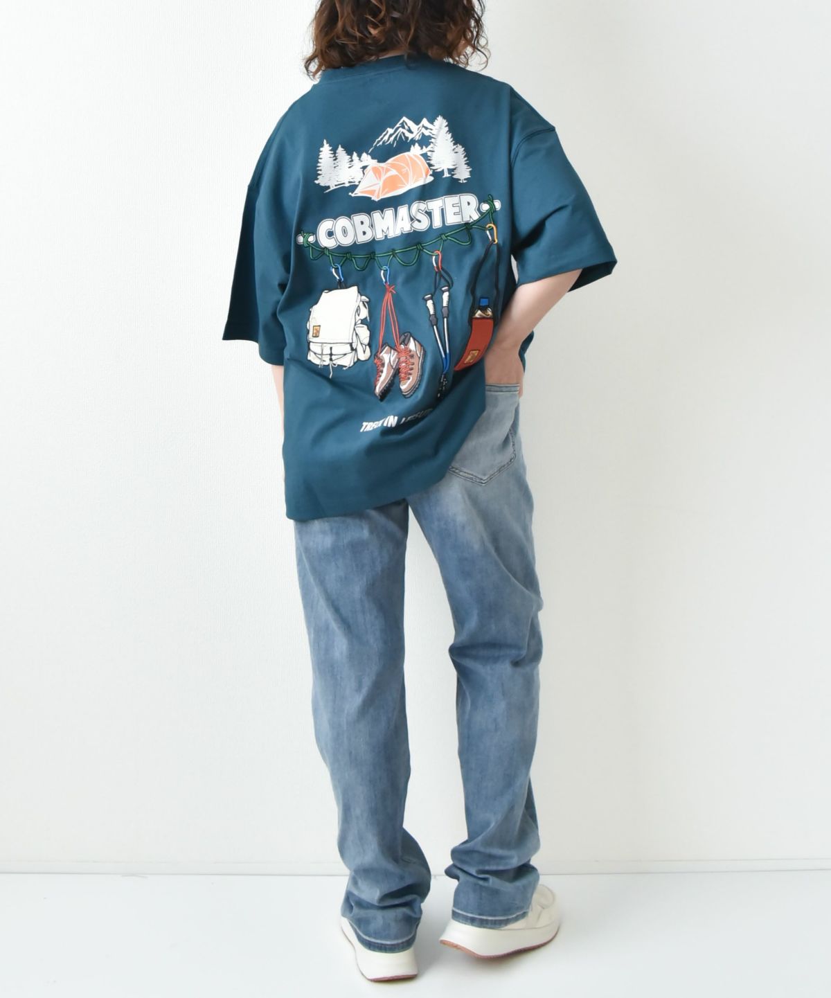 day standard｜接触冷感ストレッチデニム　レギュラーストレートパンツ [[X2-127A]][D]