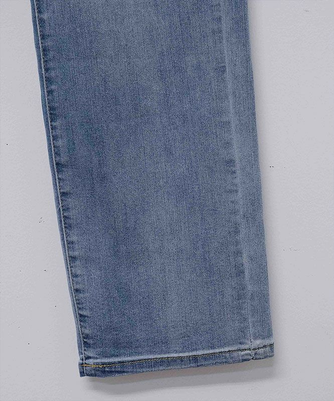 day standard｜接触冷感ストレッチデニム　レギュラーストレートパンツ [[X2-127A]][D]