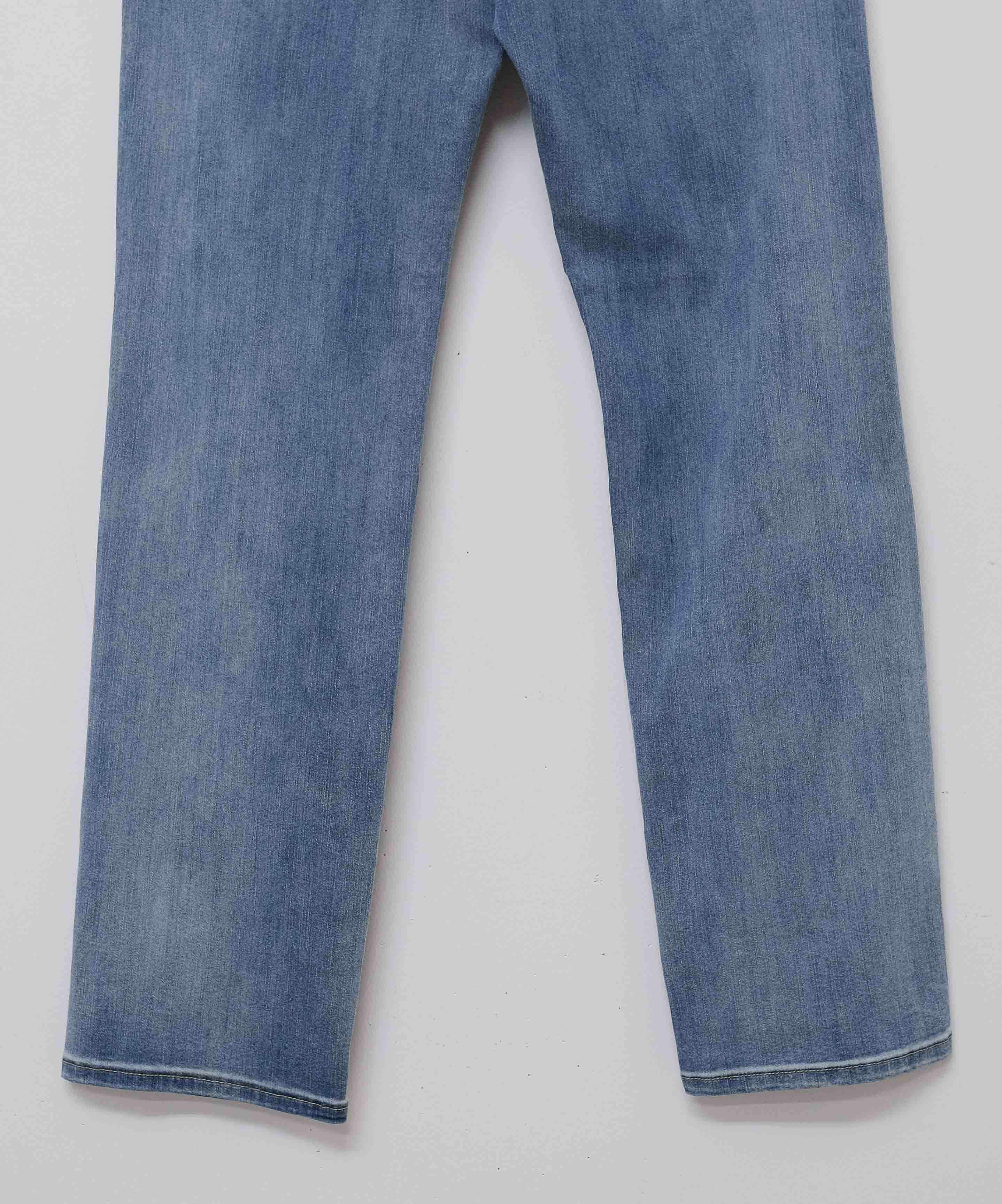 day standard｜接触冷感ストレッチデニム　レギュラーストレートパンツ [[X2-127A]][D]