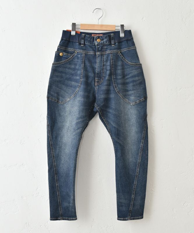 RNA｜ロークロッチキャンパー モンキーパンツ [[R4347-ｲﾝﾃﾞｨｺﾞ]][C]