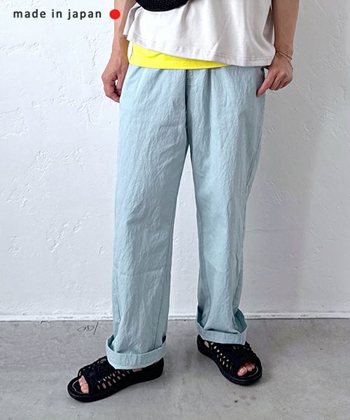 her.｜コットンナイロンゆるテーパードパンツ [[CE3PT240501B]][C]