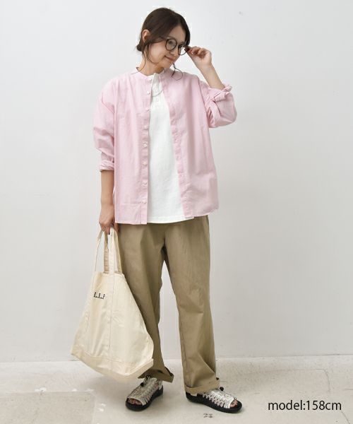 her.｜コットンナイロンゆるテーパードパンツ [[CE3PT240501B]][C]