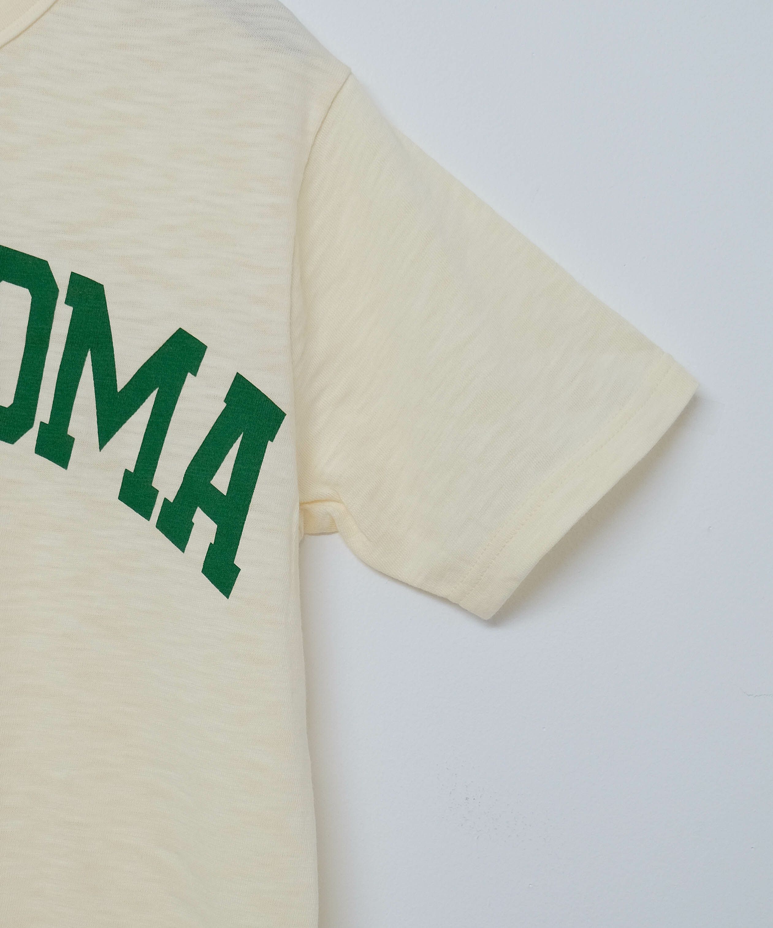 day standard｜スラブ天竺カレッジロゴTシャツ [[M0225211]][D]