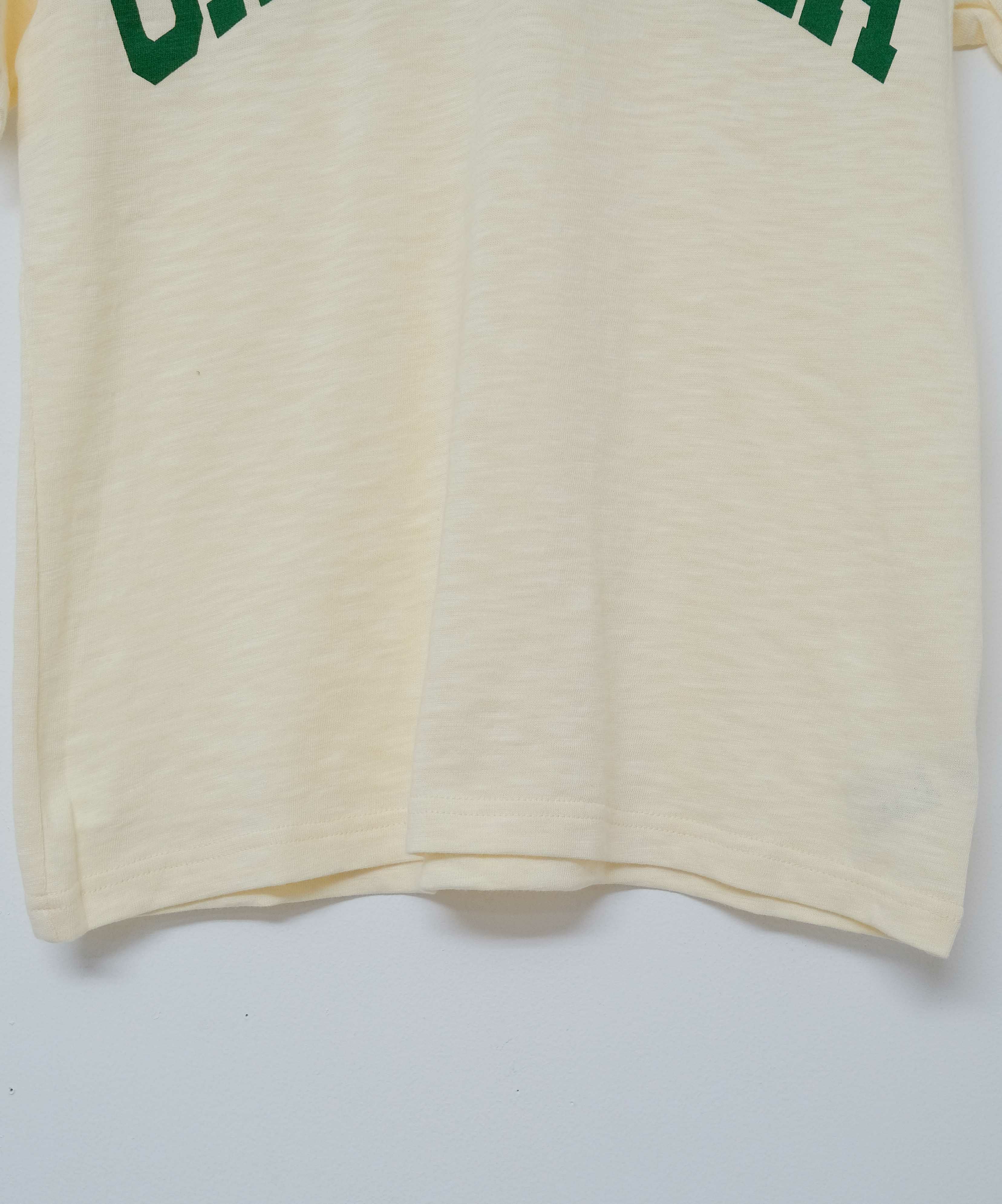 day standard｜スラブ天竺カレッジロゴTシャツ [[M0225211]][D]