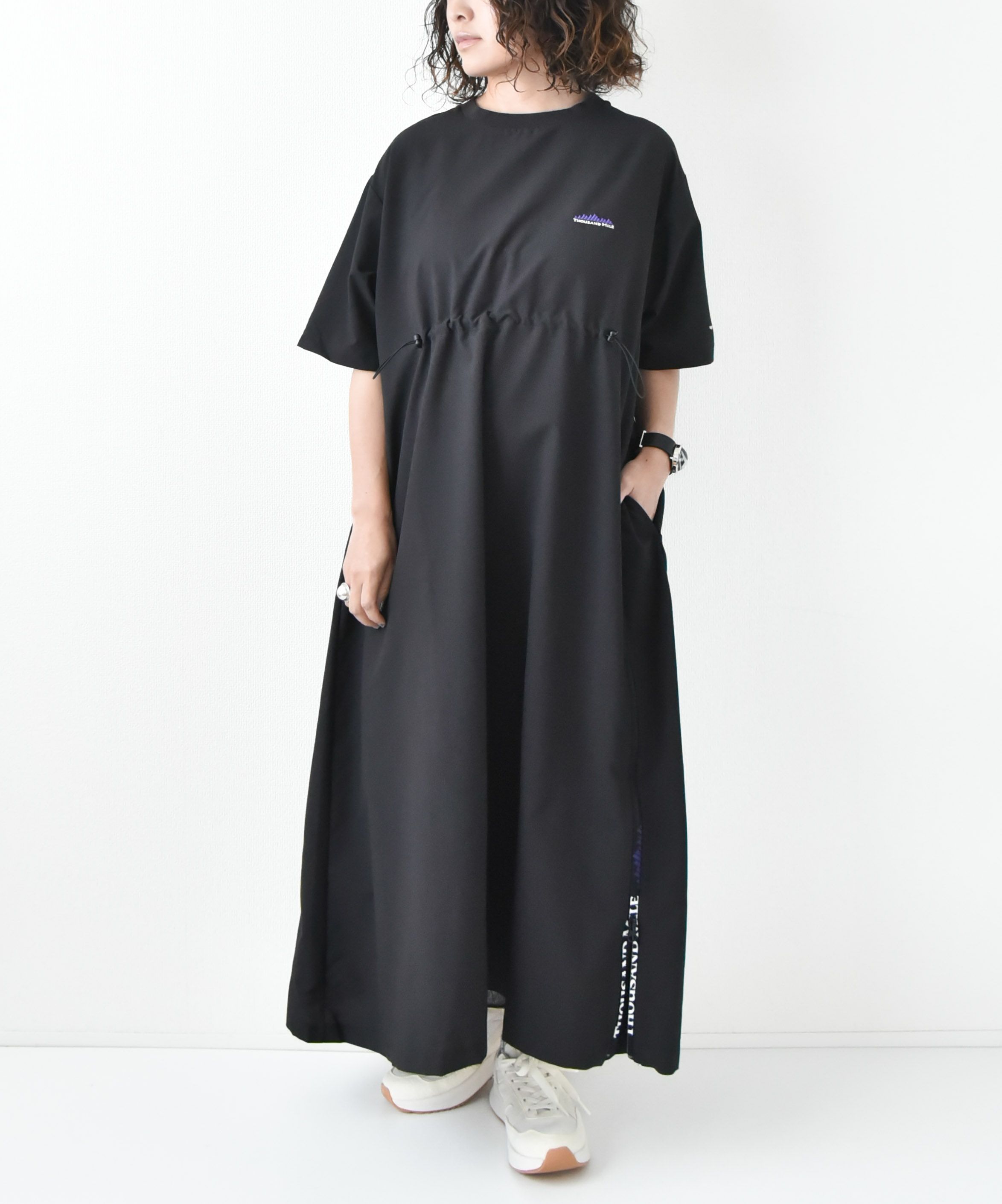 THOUSAND MILE｜ 半袖ドローコードワンピース [[TM251HA00782]][D]