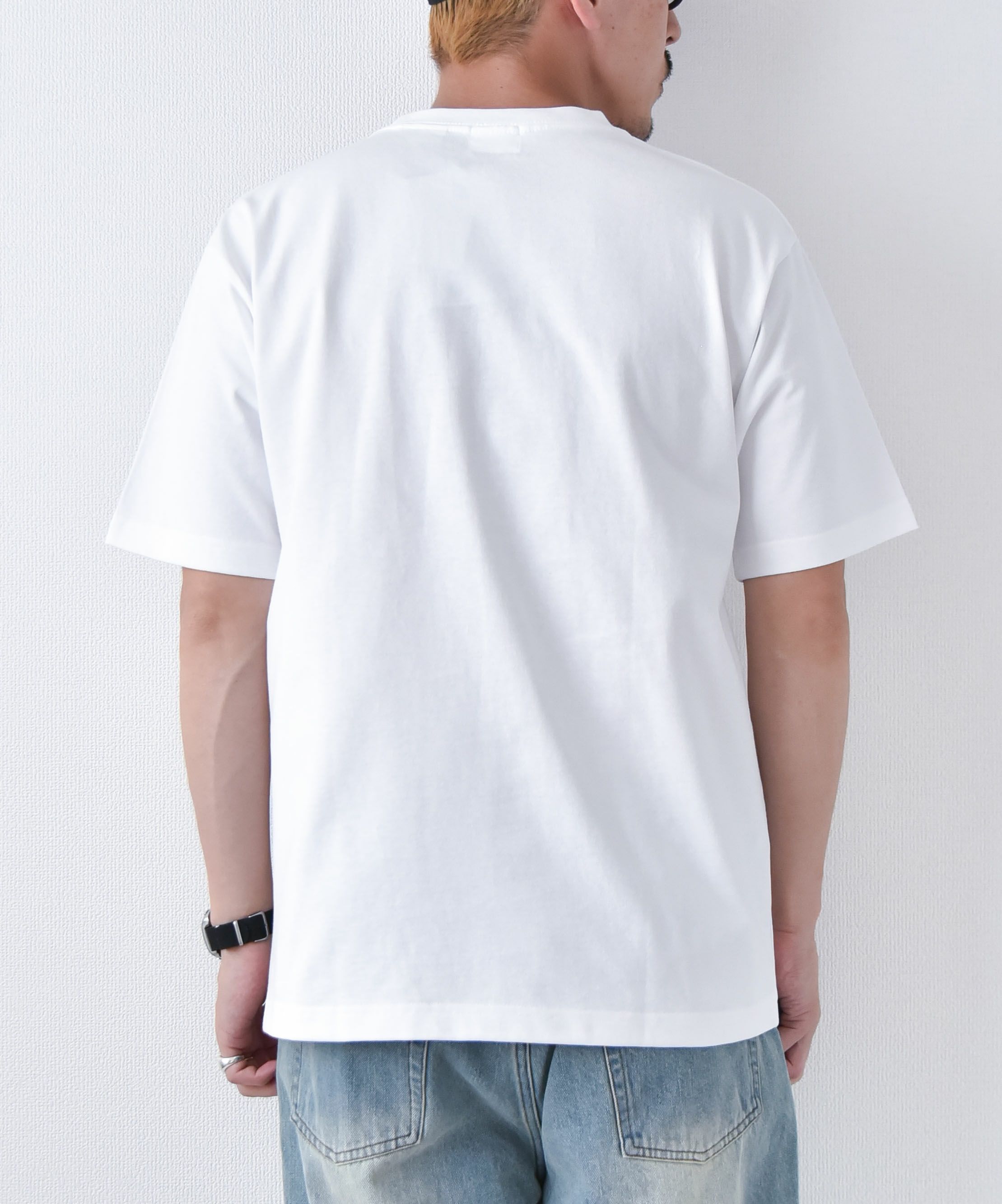 FUN｜OJISAN＆DOG刺繍Teeシャツ[[F-25020521]][D]