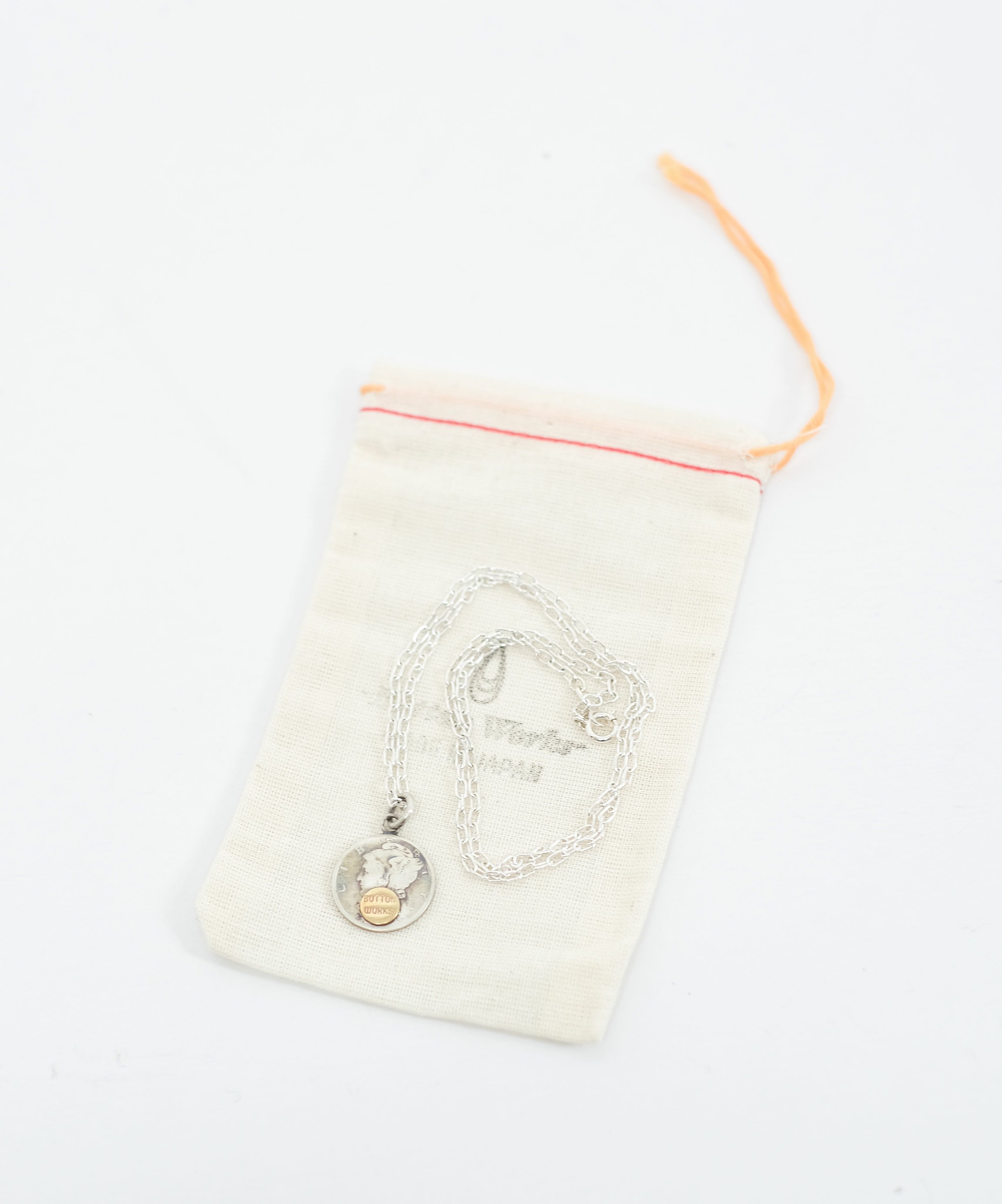 Button Works｜マーキュリーコインネックレス [[BR-0127]][D]