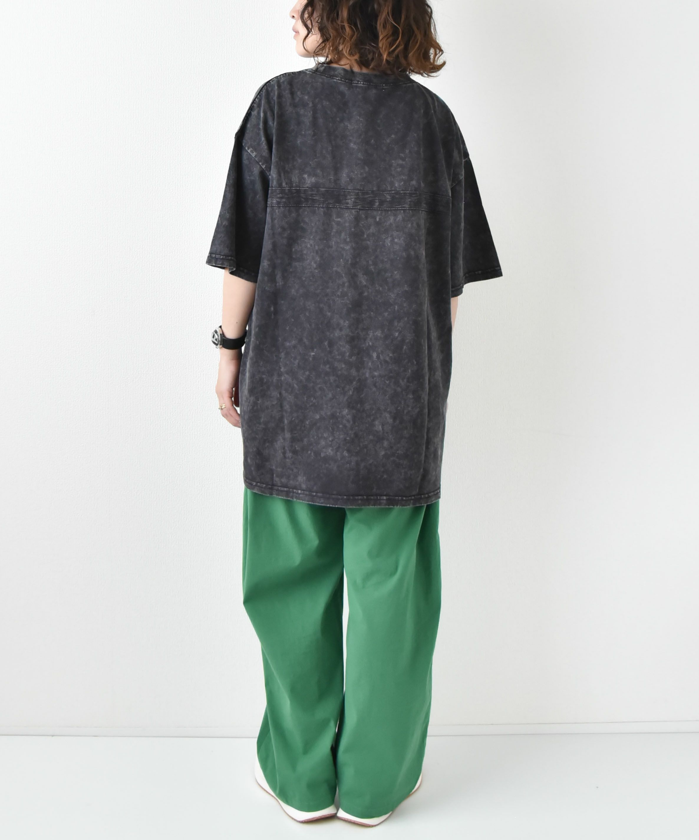 KAKELA&TRANQUIL｜ロゴプリントロングTシャツ [[12504-229-10]][D]