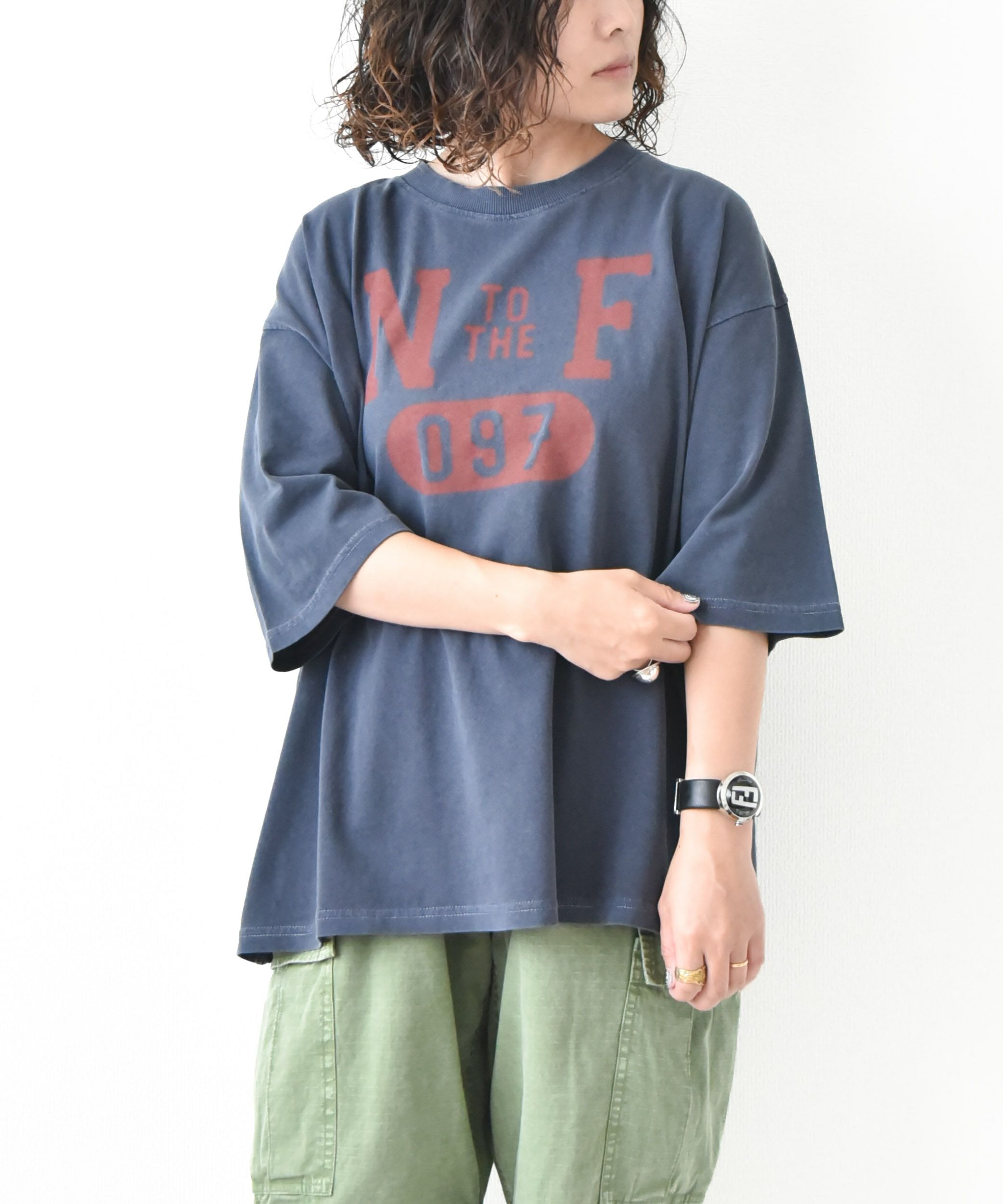 day standard｜ピグメントロゴカットソー [[K52118-28]][D]