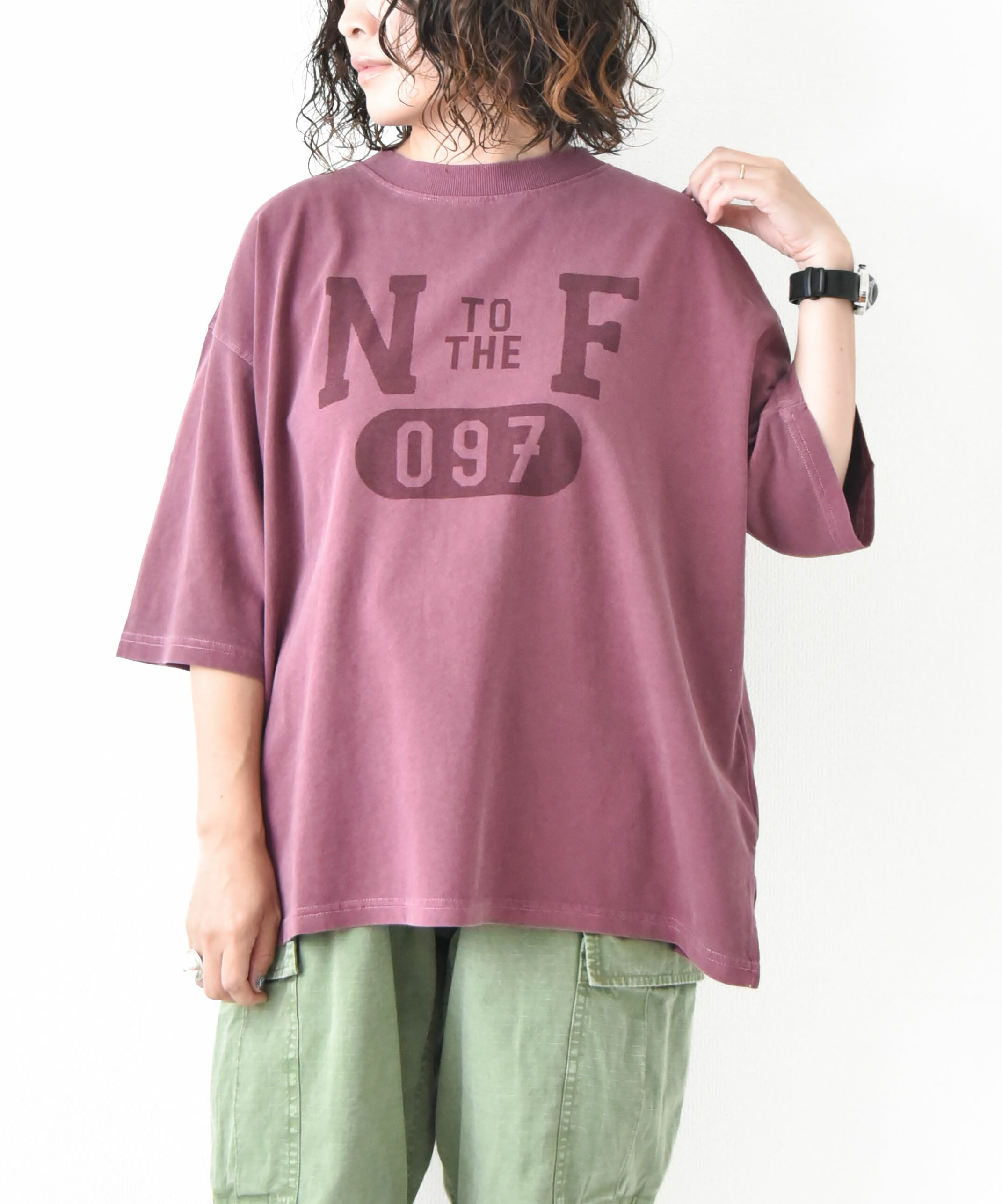 day standard｜ピグメントロゴカットソー [[K52118-28]][D]