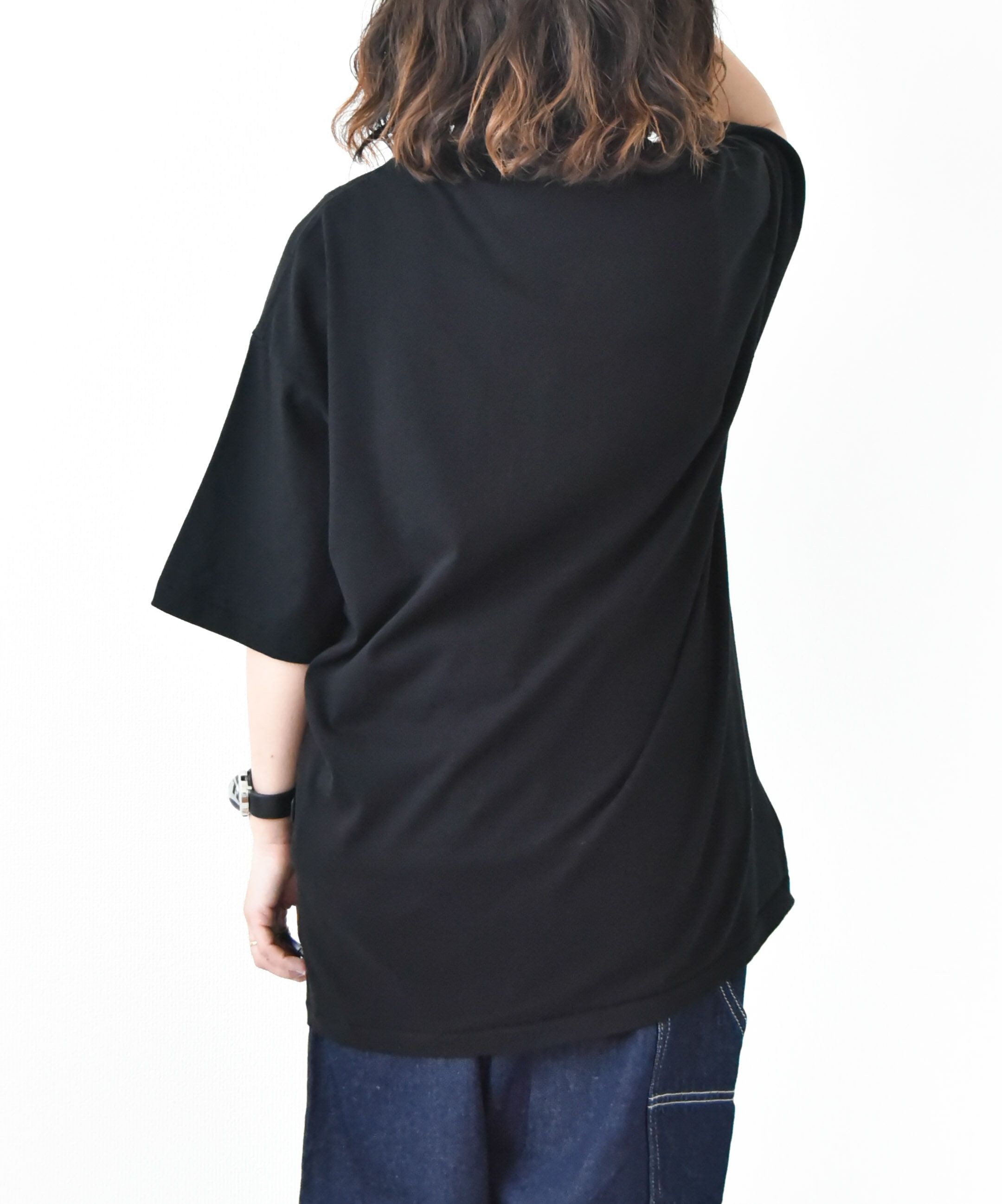 SCREEN STARS｜5.6oz Garment Wash Tee（I'M HERE） [[2522-SSBTBL-A]][D]