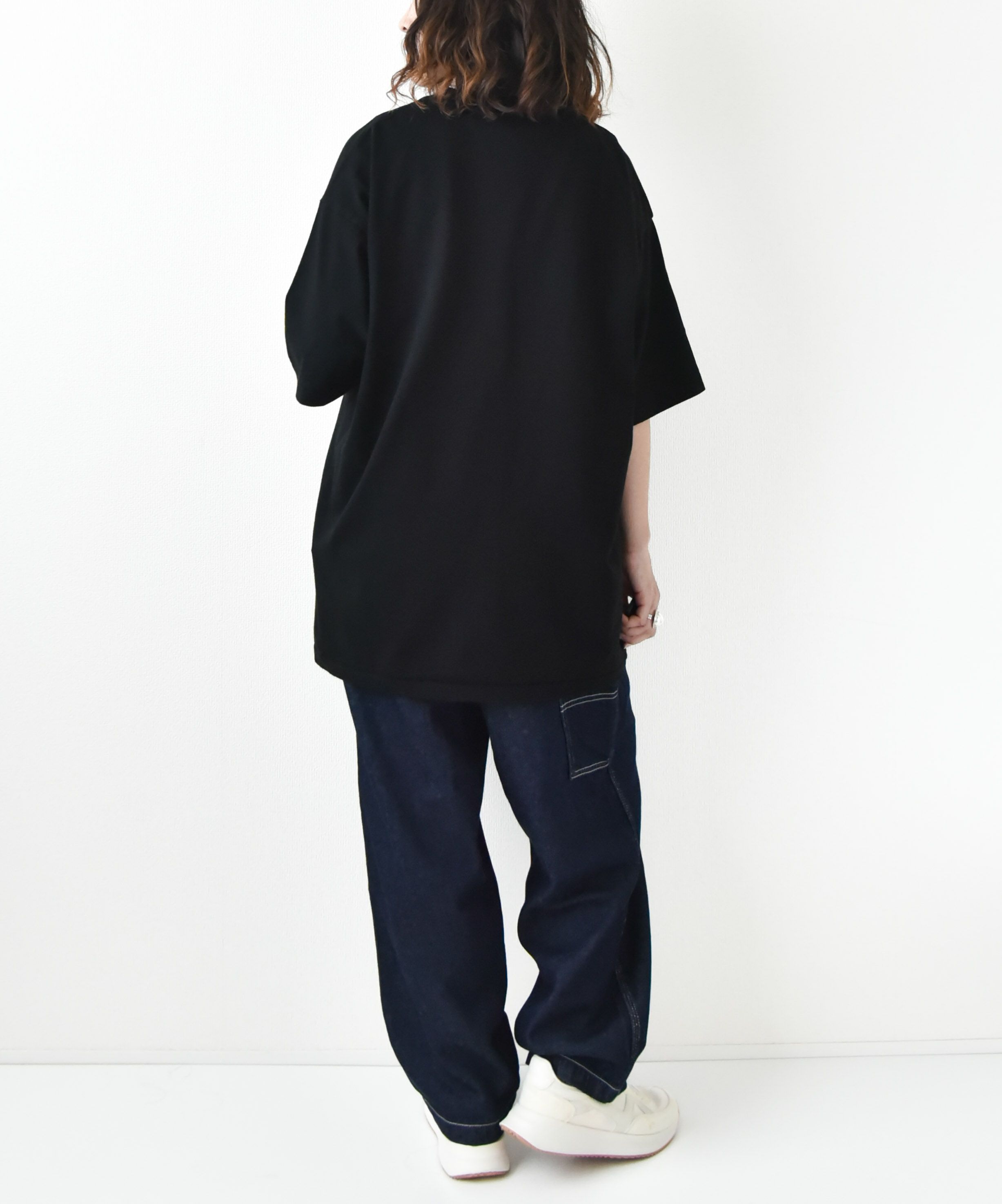 SCREEN STARS｜5.6oz Garment Wash Tee（I'M HERE） [[2522-SSBTBL-A]][D]