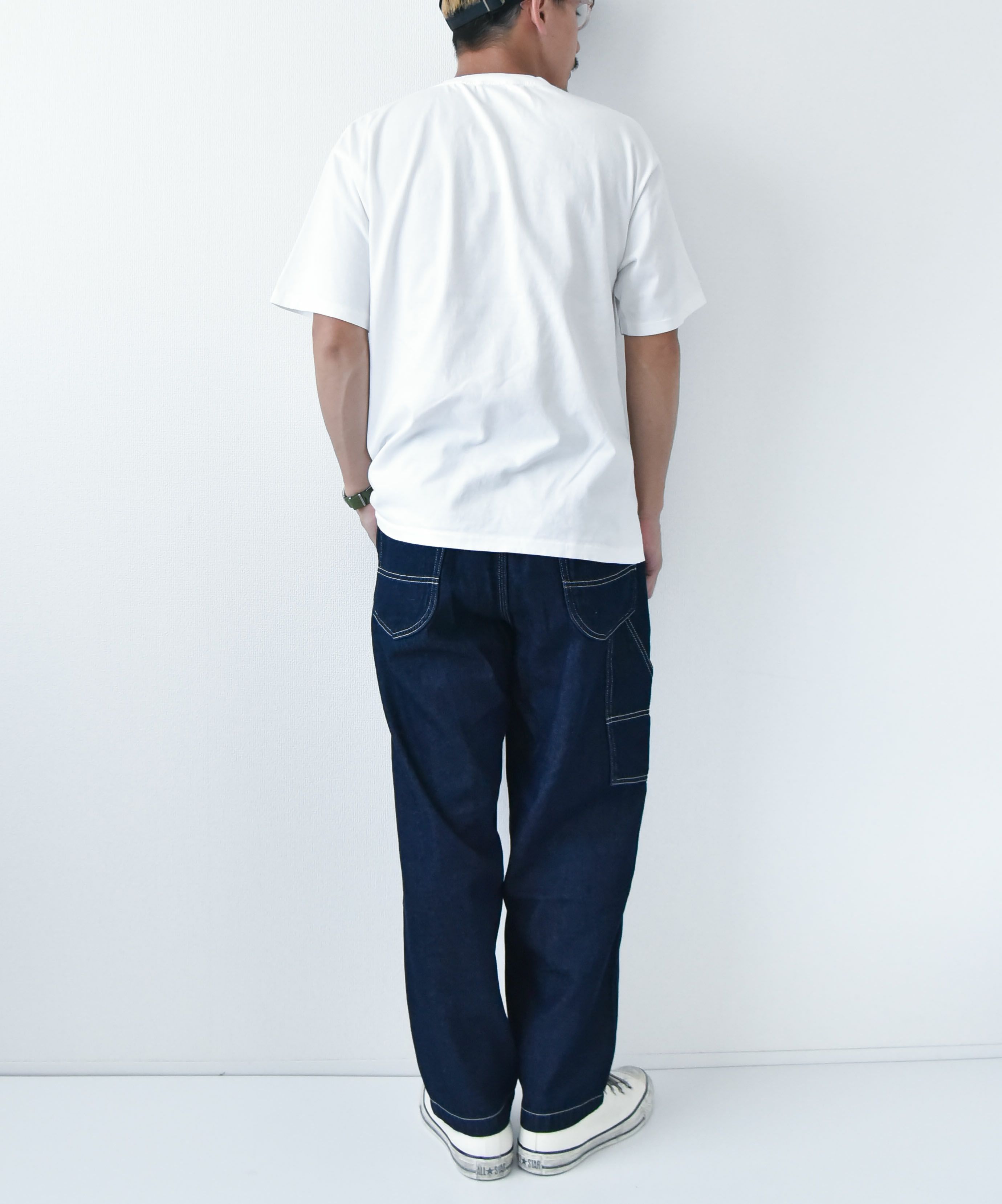 SCREEN STARS｜5.6oz Garment Wash Tee（I'M HERE） [[2522-SSBTBL-A]][D]